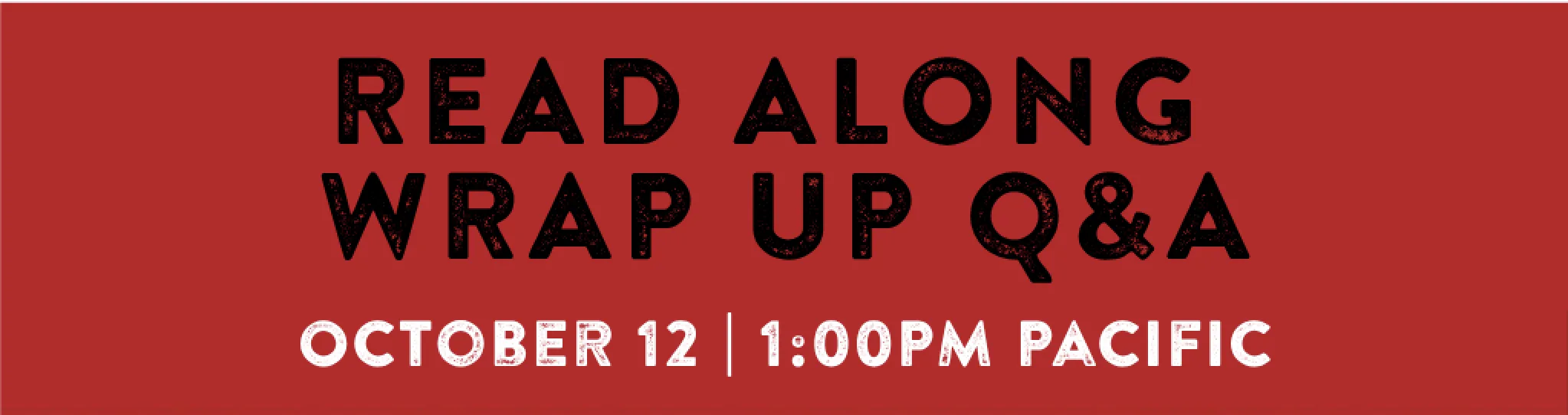 Read Along Live Q&A Banner